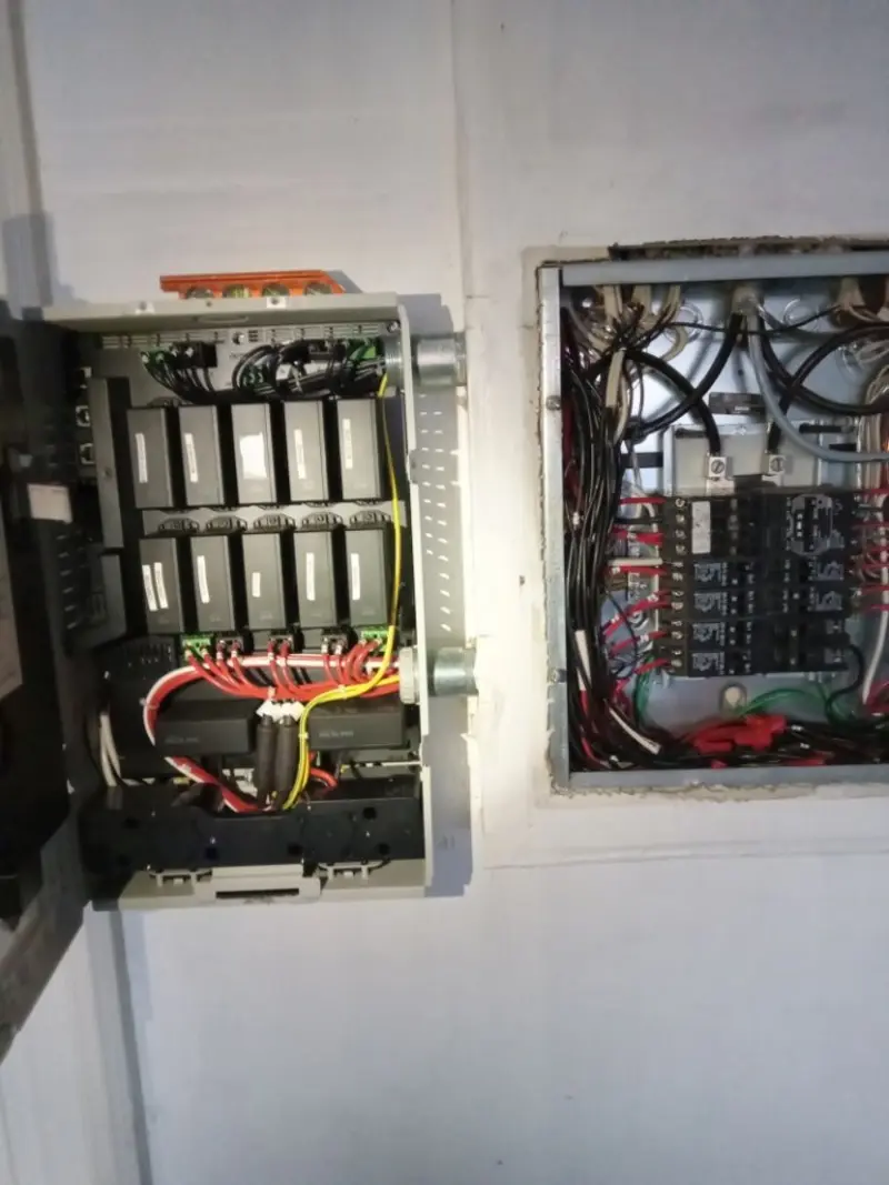 Electrical panel upgrade completed for Indoor Lighting Installation in Verona Walk